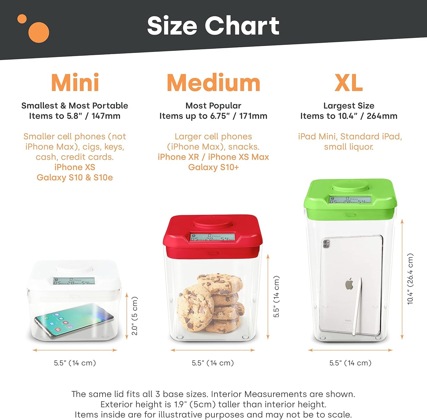FocusLock Time Lock Storage Box - GaKe
