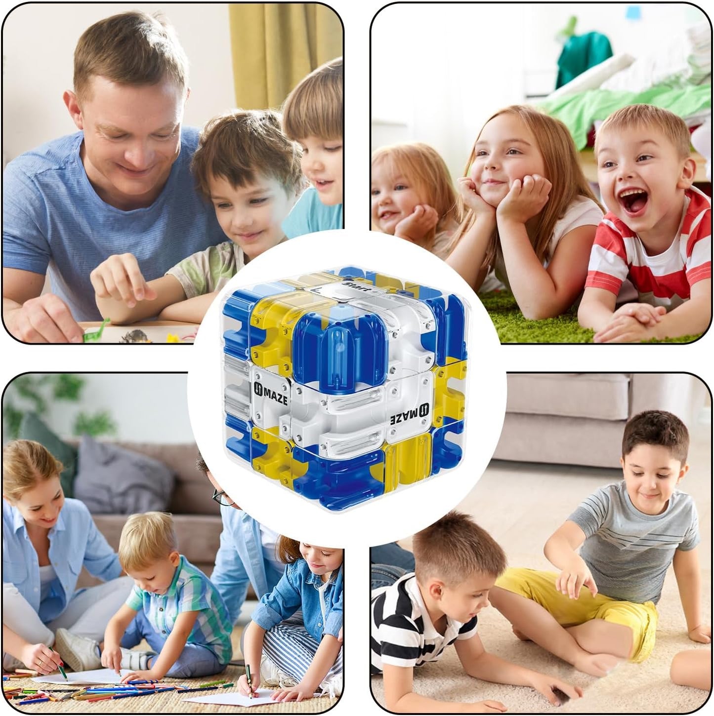 Labyrinth D Maze Cube - GaKe