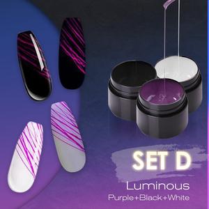 UV Luminous Nail Art Spider Gel Polish
