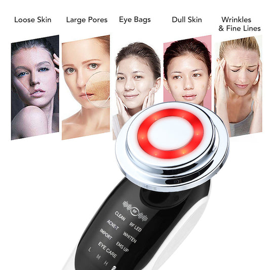7-in-1 EMS Micro-current Facial LED Beauty Device