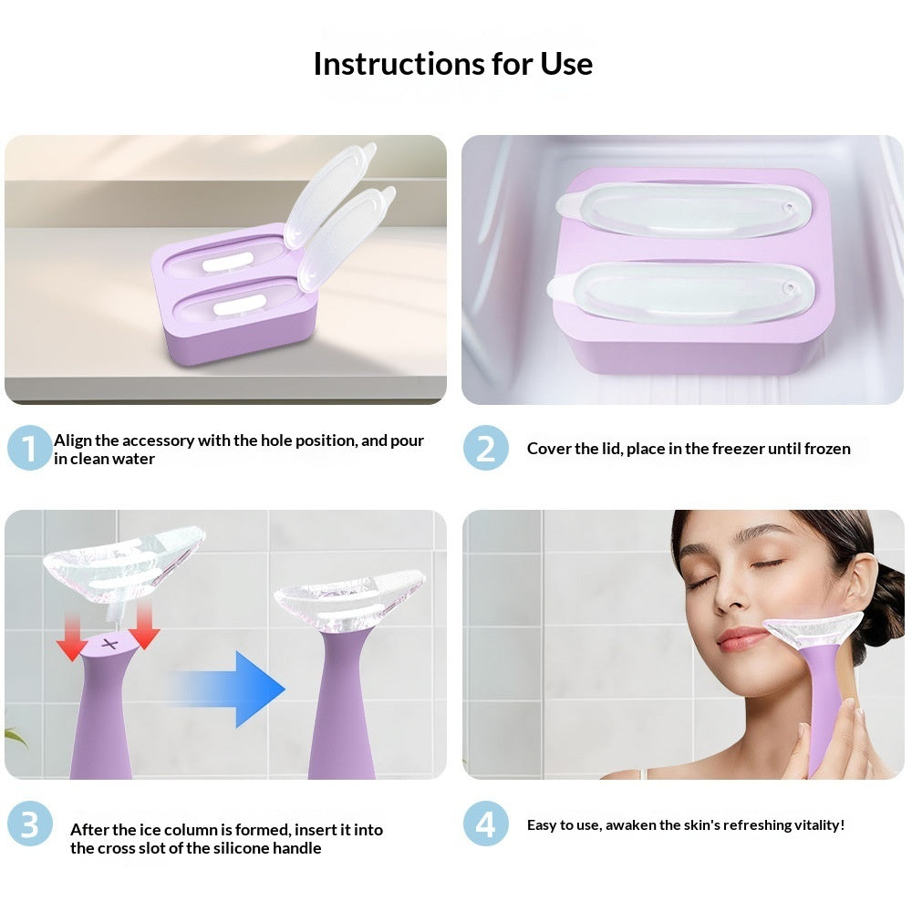 Silicone Soothe Redness Facial Ice Roller