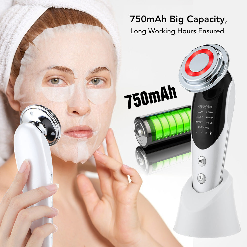 7-in-1 EMS Micro-current Facial LED Beauty Device