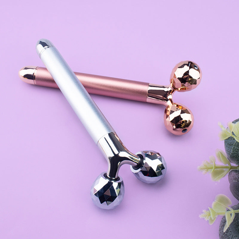 3D Facial Double Head Roller Massager