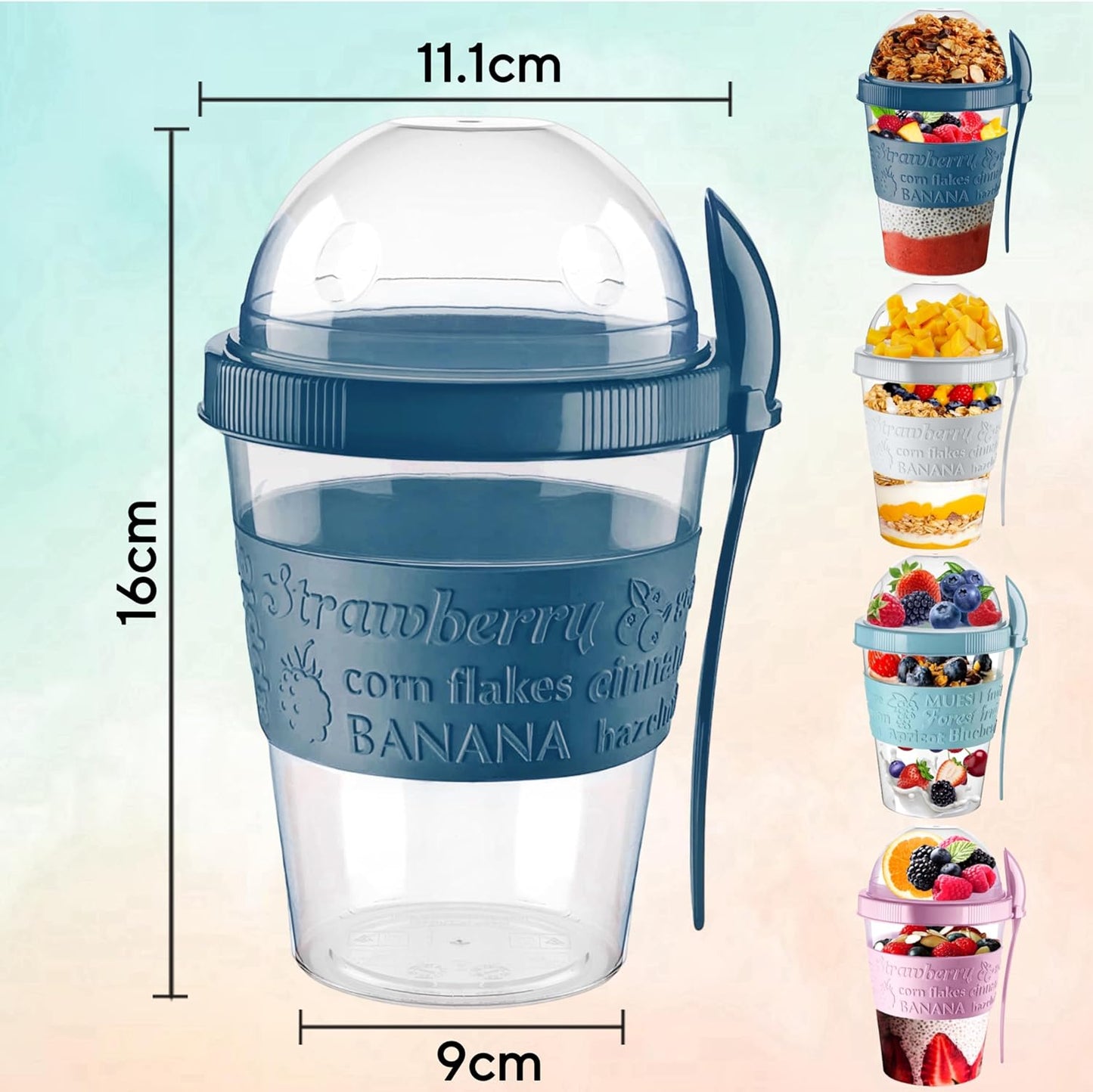 Everyday Oats & Snack Cup - GaKe