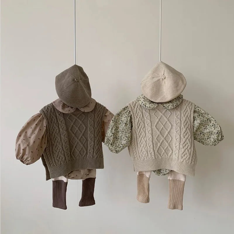 Cozy Knit Baby Vest - GaKe