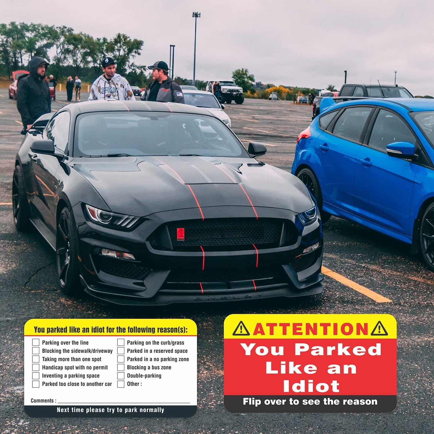 Parking Shame Cards Value Pack - GaKe