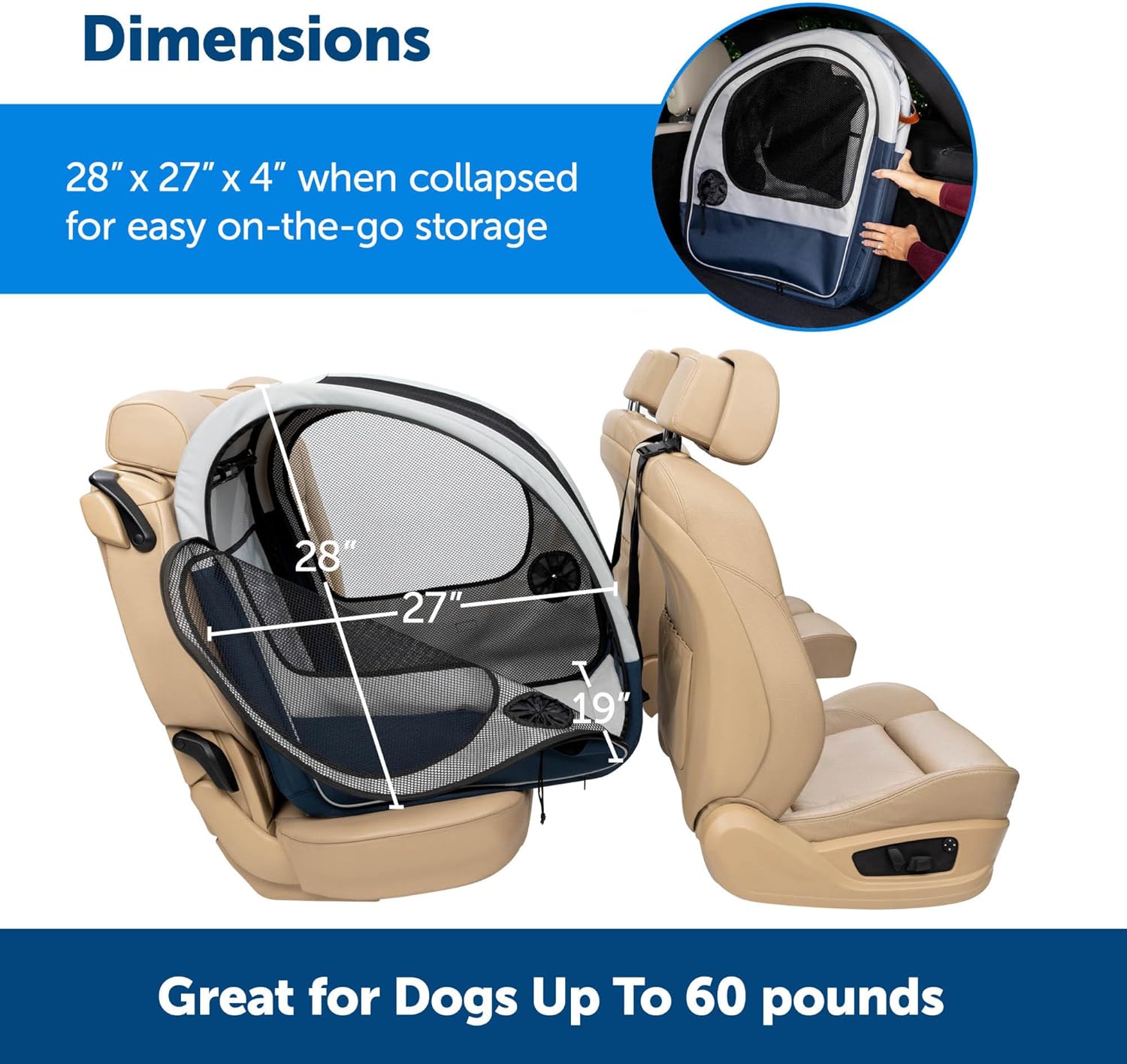 Happy Ride Foldable Pet Carrier - GaKe