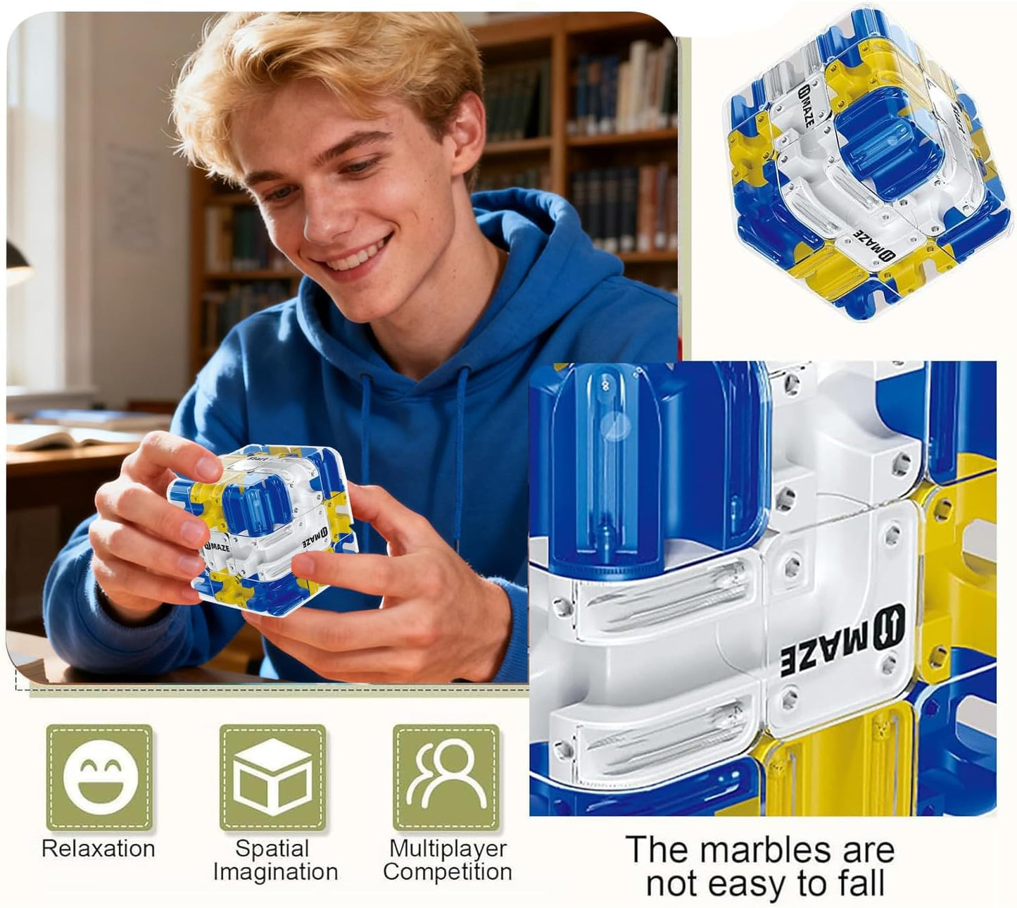 Labyrinth D Maze Cube - GaKe