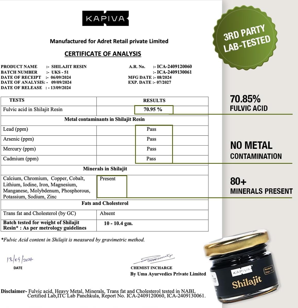 Himalayan Shilajit Resin Boost - GaKe