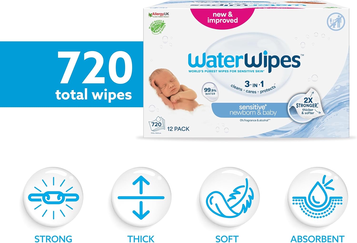 PureCare Newborn Wipes - GaKe
