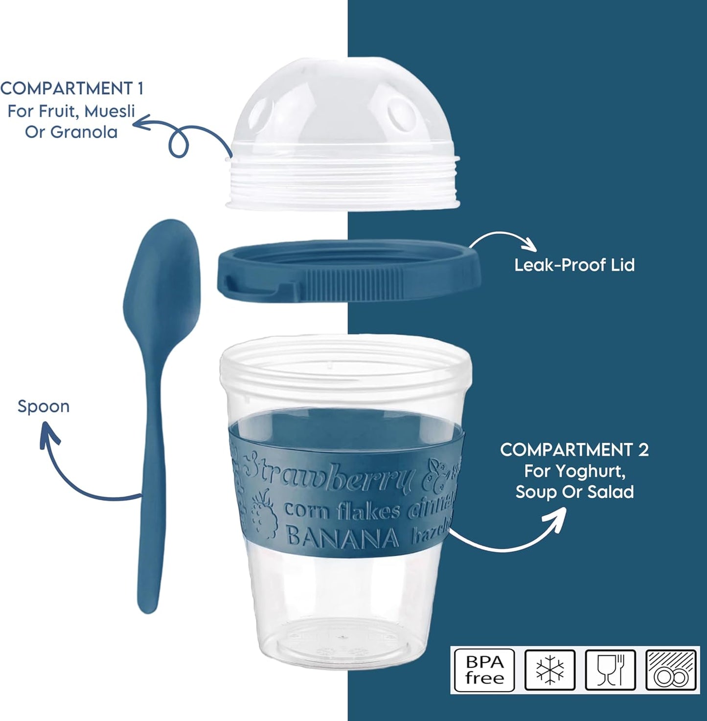 Everyday Oats & Snack Cup - GaKe