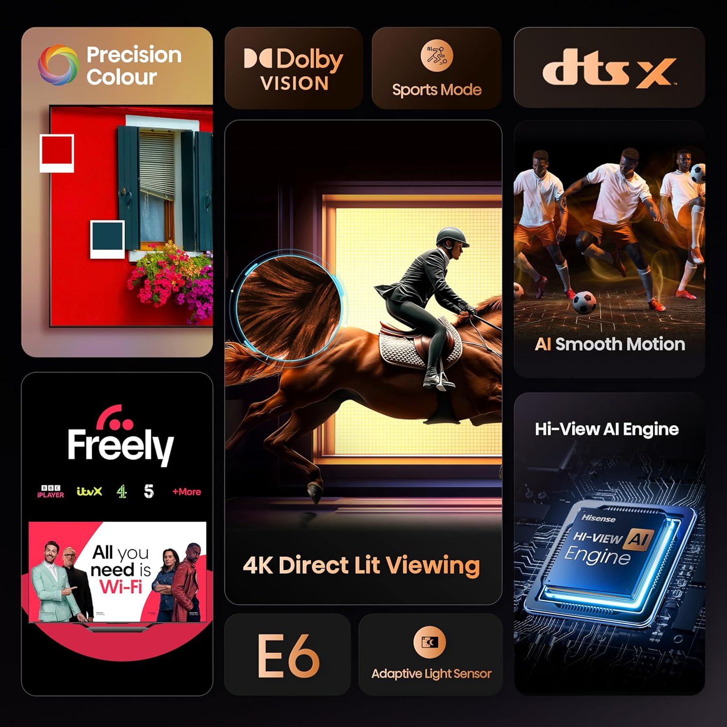 HiView Smart UHD TV - GaKe