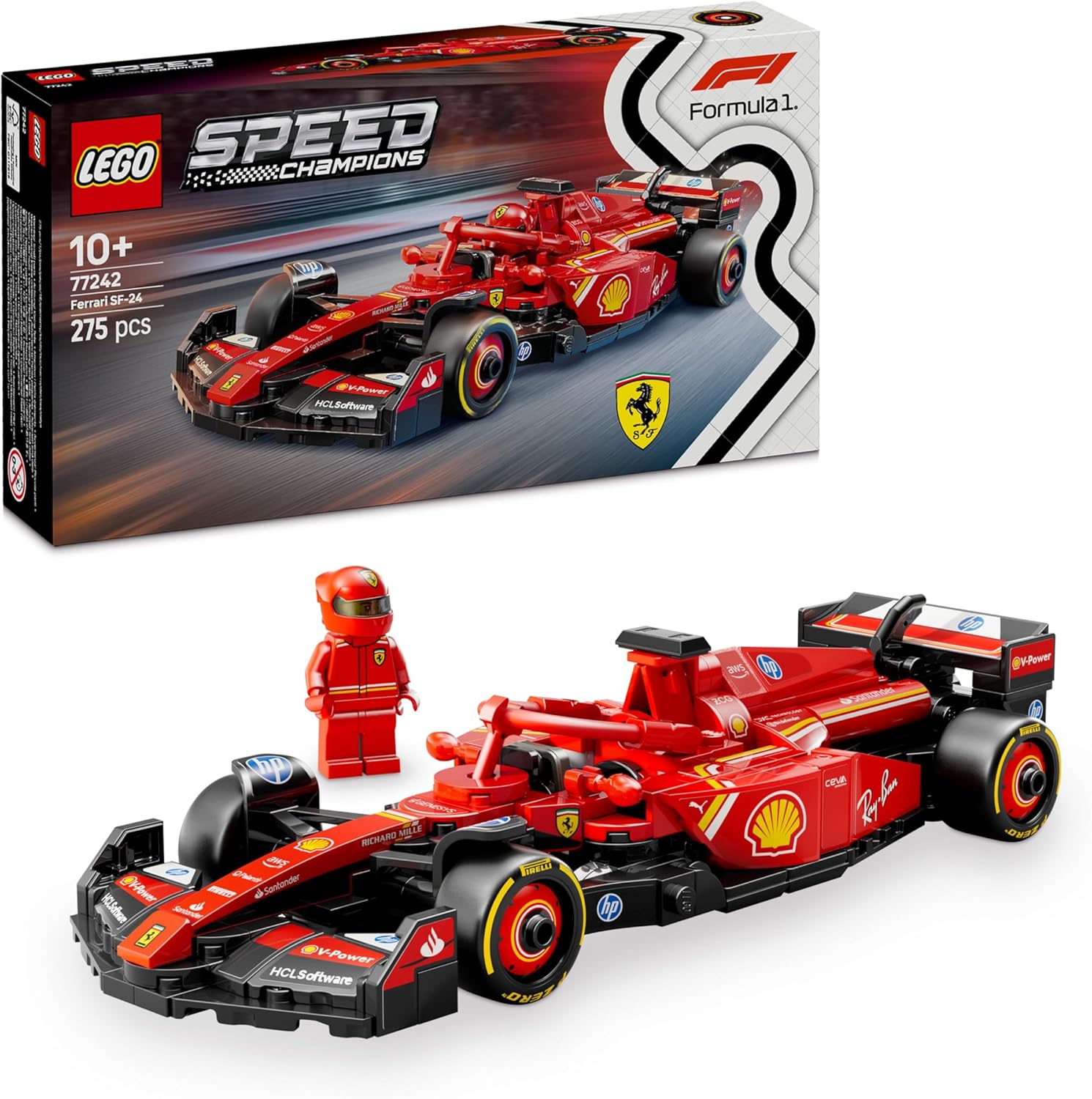 Ferrari SF Racing Brick Model - GaKe