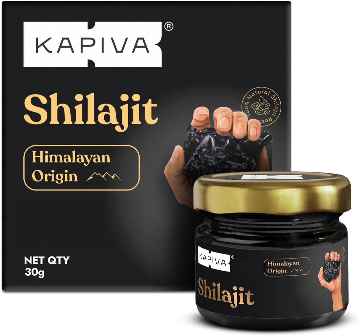 Himalayan Shilajit Resin Boost - GaKe