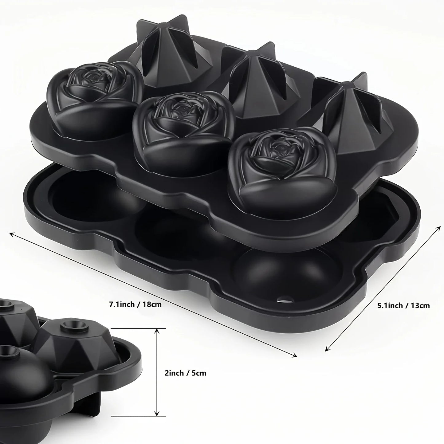 Rose Diamond Ice Tray - GaKe