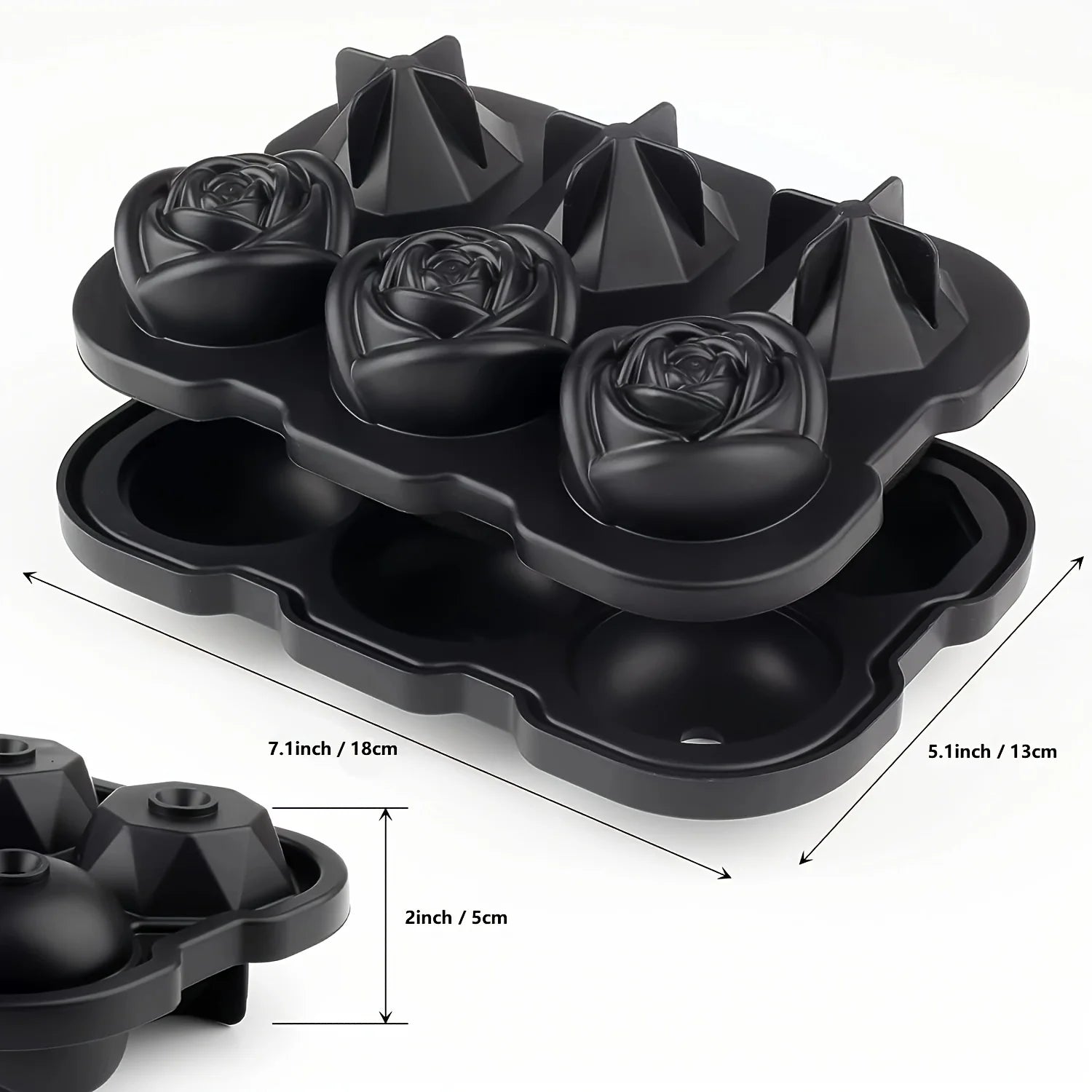 Rose Diamond Ice Tray - GaKe