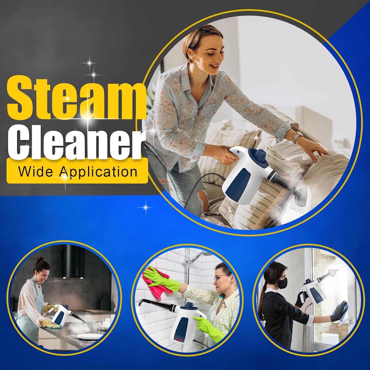 QuickSteam Pro Handheld Power Cleaner - GaKe