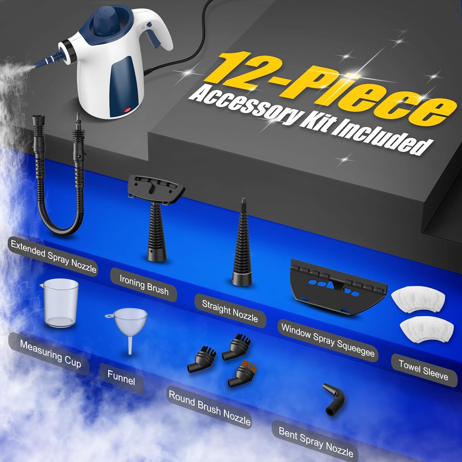 QuickSteam Pro Handheld Power Cleaner - GaKe