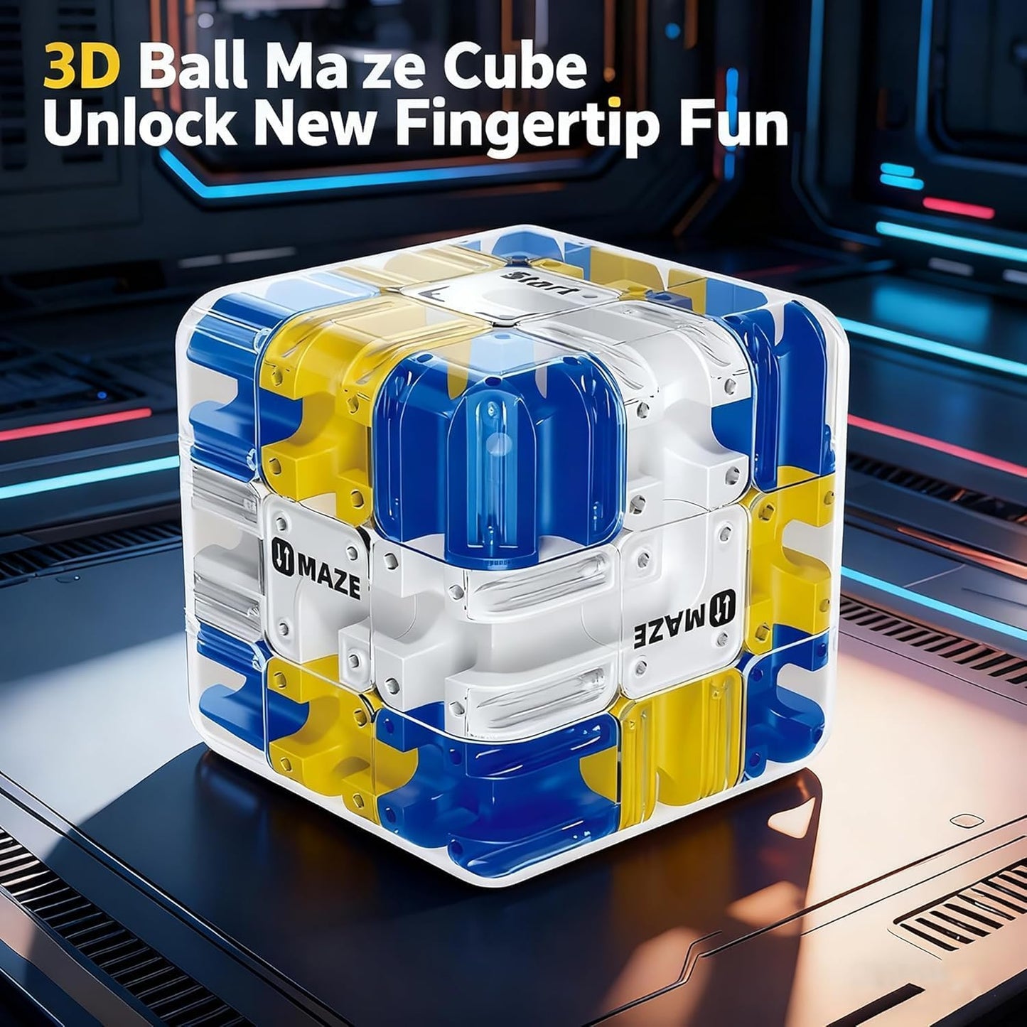 Labyrinth D Maze Cube - GaKe