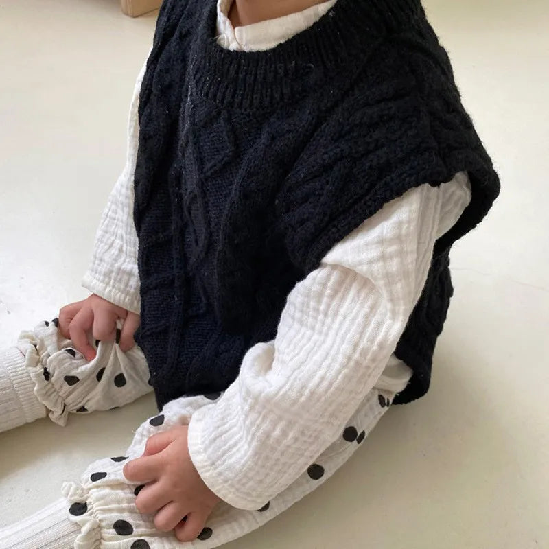 Cozy Knit Baby Vest - GaKe