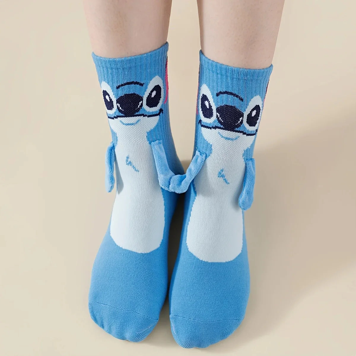 Cozy Stitch Cartoon Crew Socks - GaKe