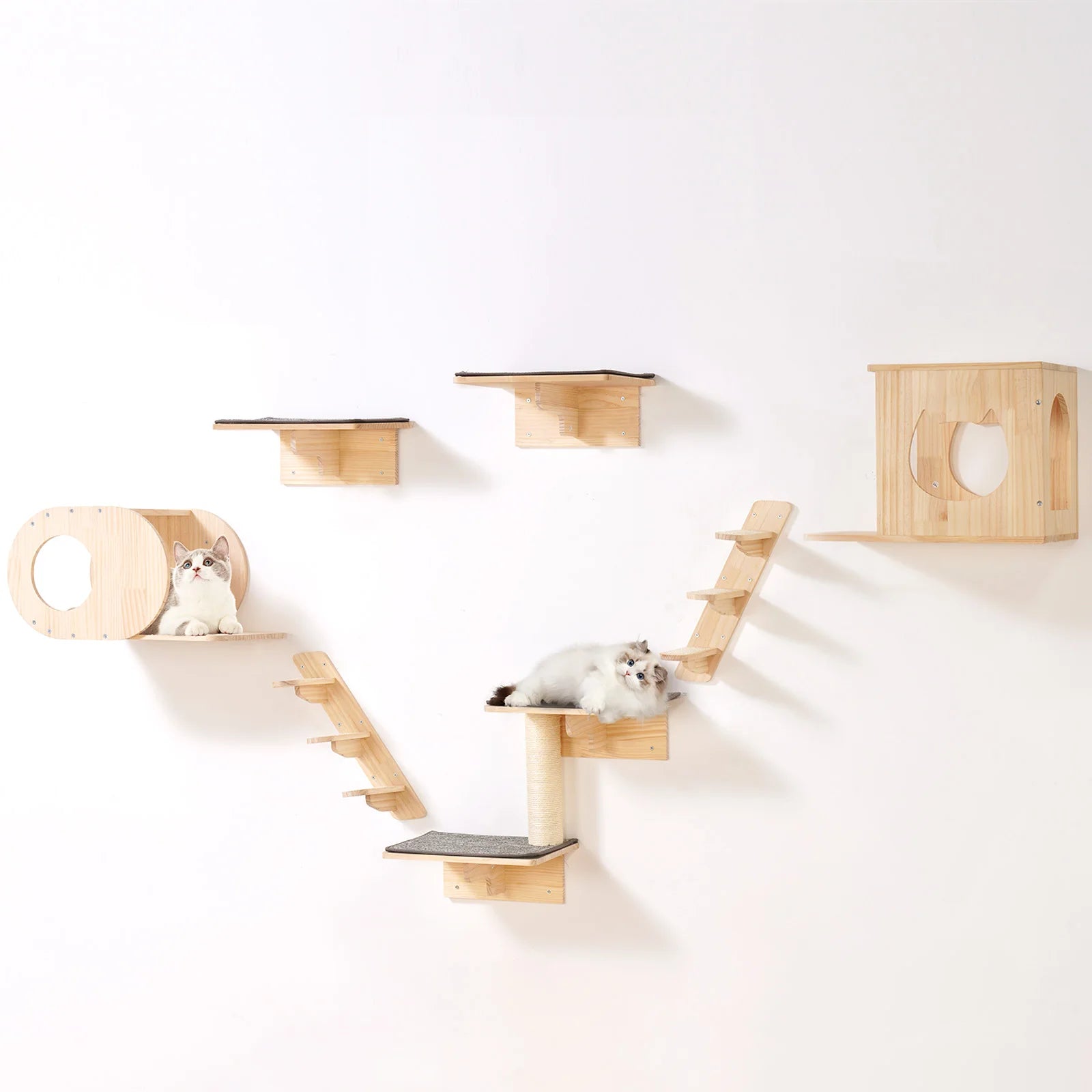 ClimbMate Cat Wall Shelves - GaKe