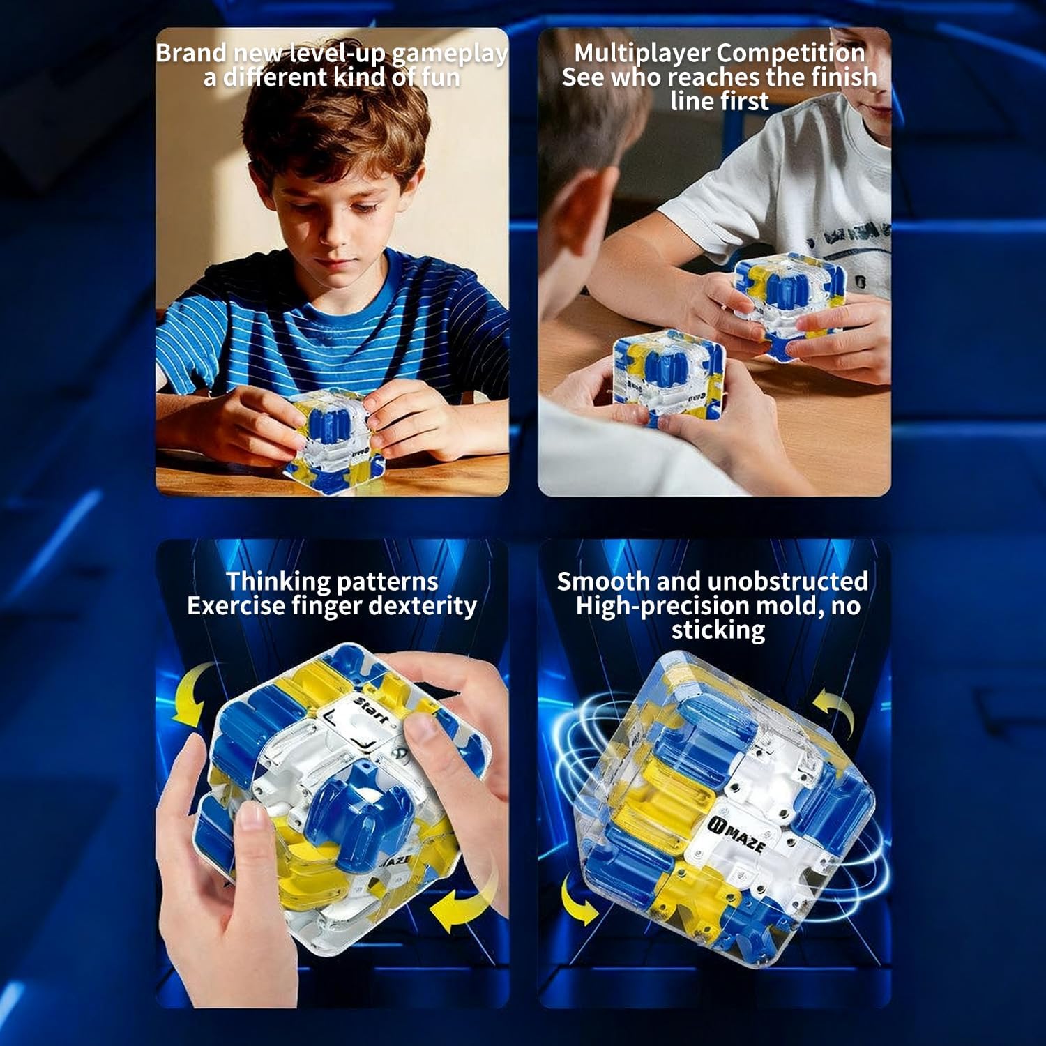 Labyrinth D Maze Cube - GaKe