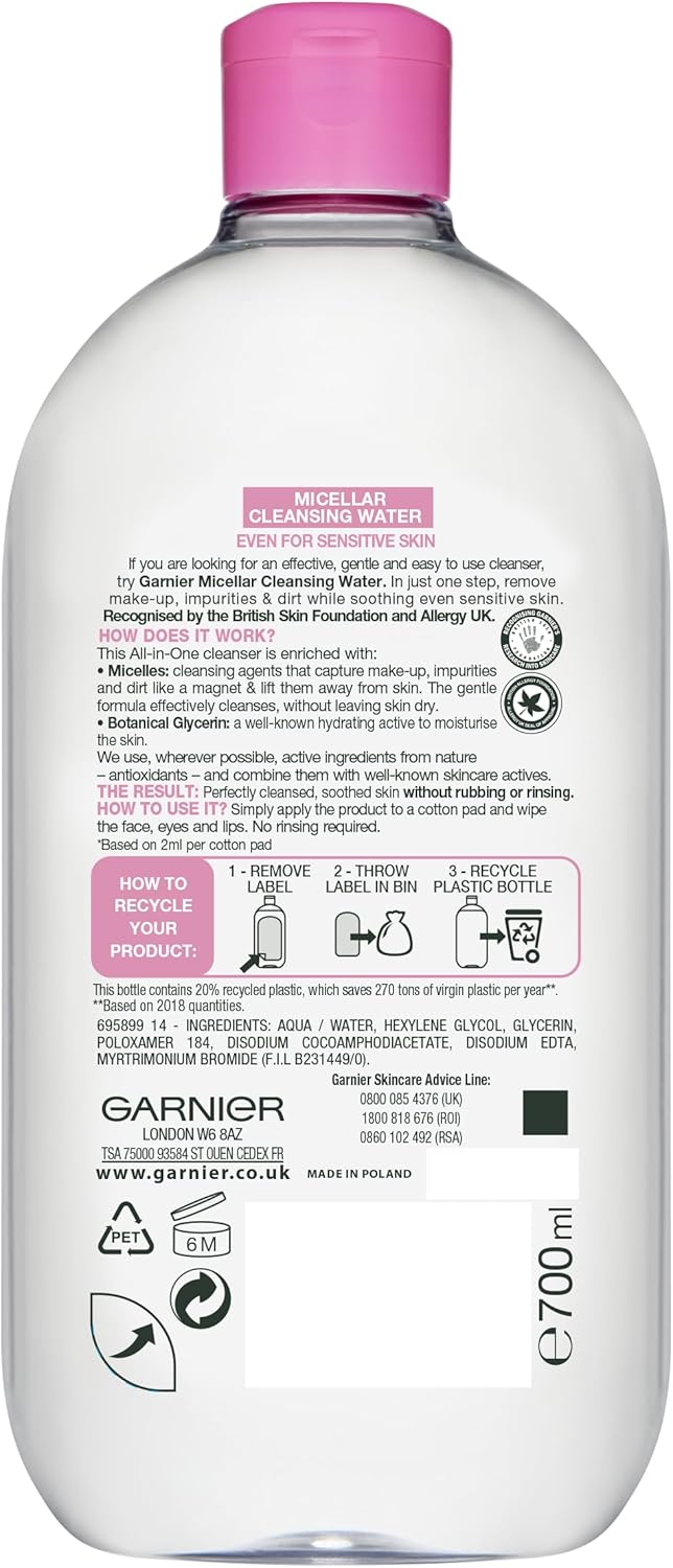 FreshFace Daily Micellar Cleansing Water - GaKe