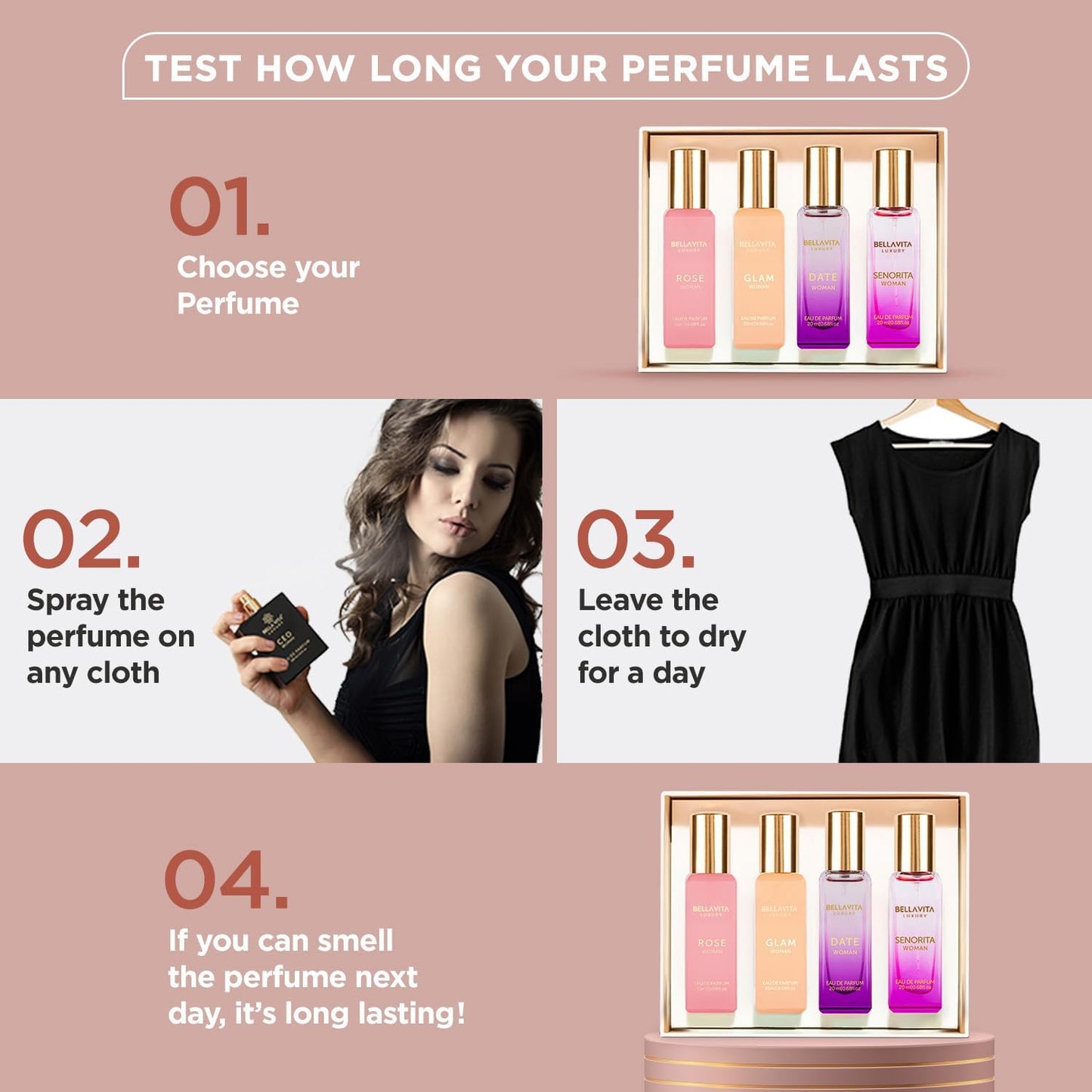 Bellavita Mini Cologne Gift Set - GaKe