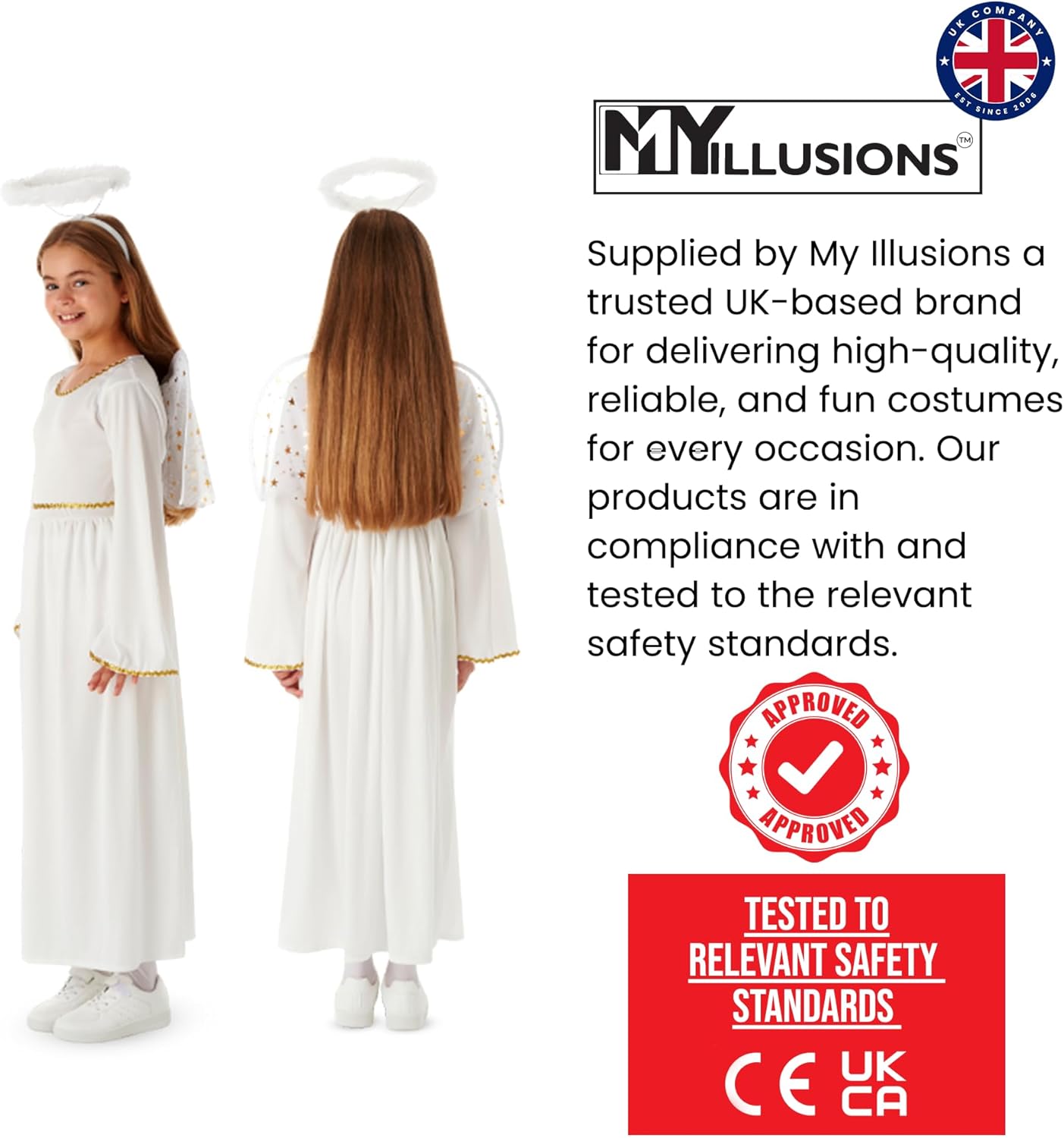 Heavenly Angel Nativity Costume - GaKe