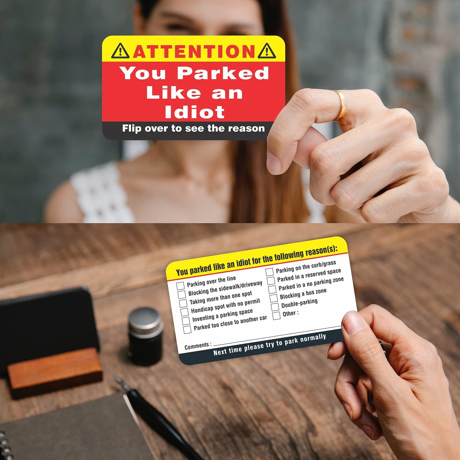 Parking Shame Cards Value Pack - GaKe