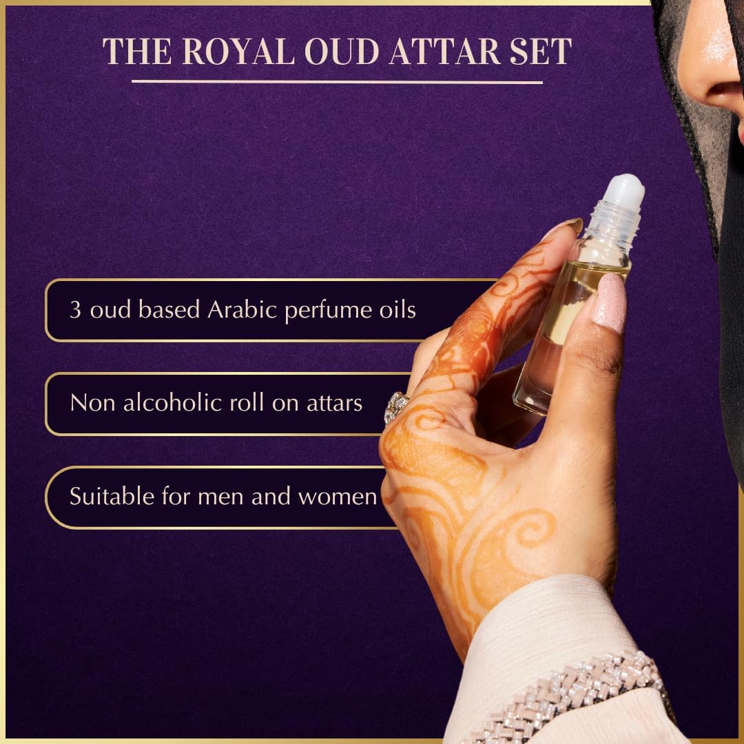 Royal Oud Attar Mini Set - GaKe