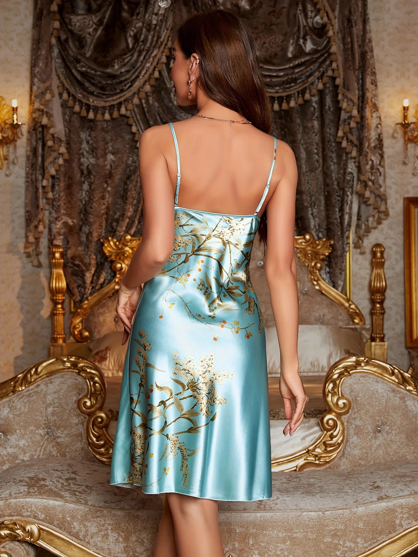 Silk Satin Relax Night Camisole - GaKe