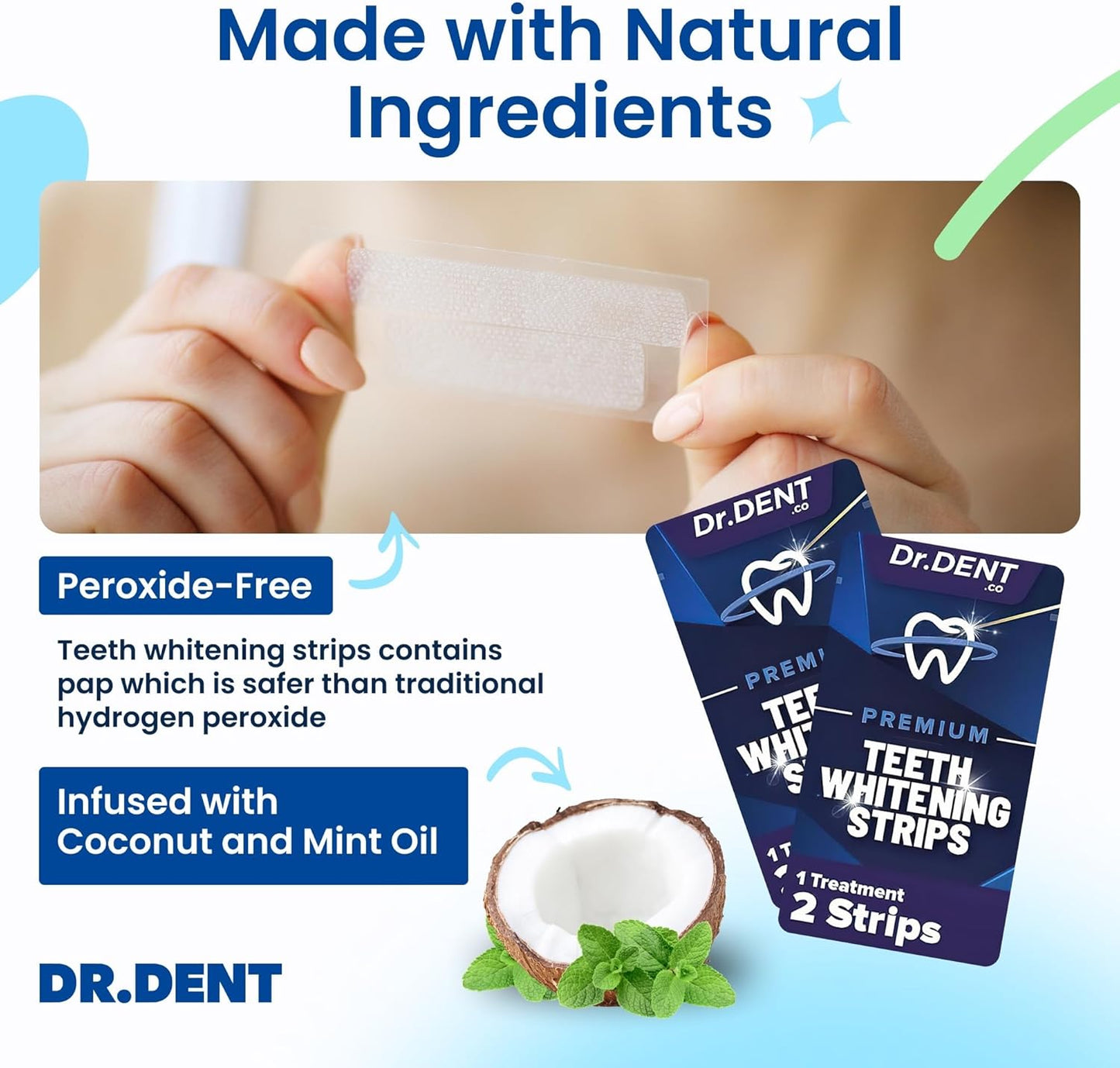 BrightSmile Whitening Strips - GaKe