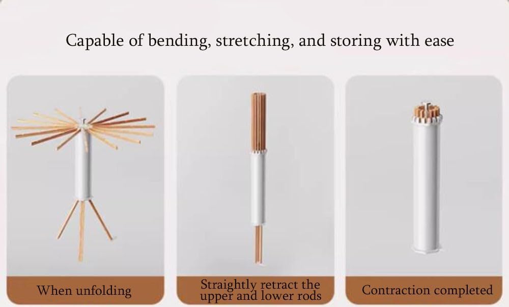 Octopus Foldaway Beech Wood Rack - GaKe